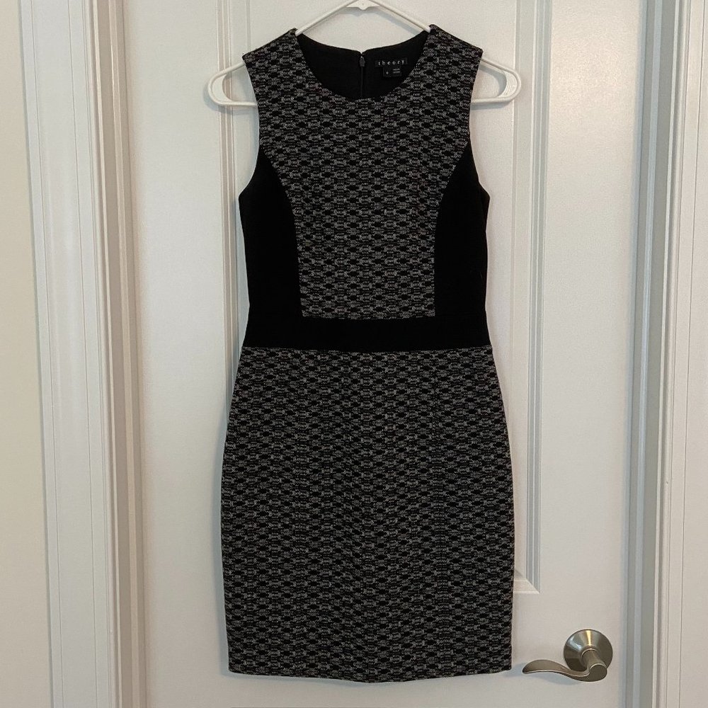 Theory - Toli Tweed Sheath Dress - Size 0 - EUC